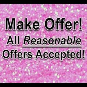 All reasonable offers will be accepted!